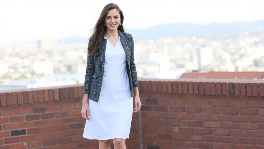 eleganckie dodatki do białej sukienki