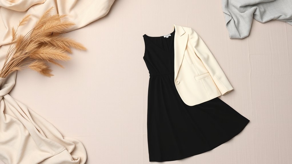 opcje żakietów do czarnej sukienki