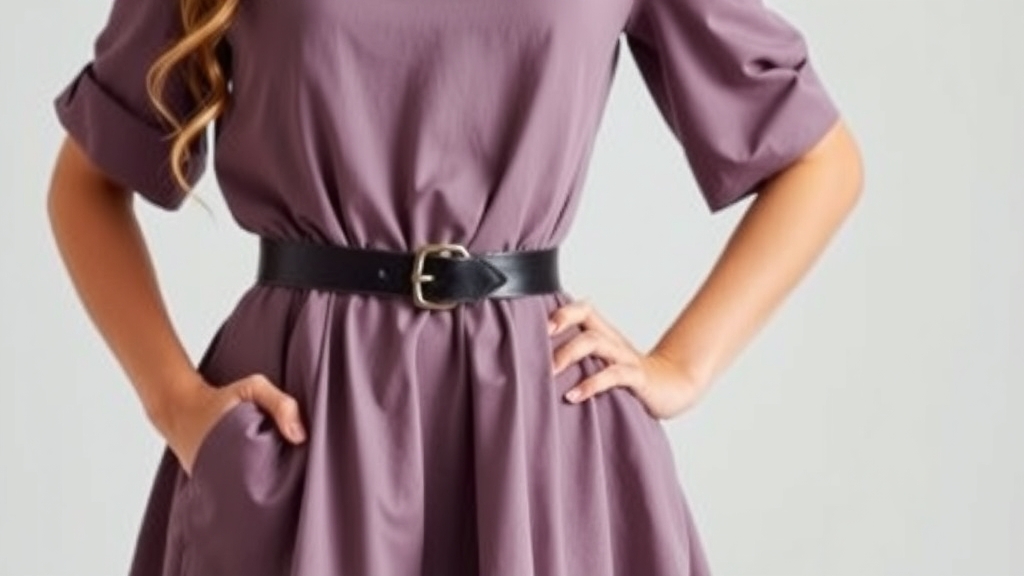 kreatywne techniki noszenia paska do sukienek