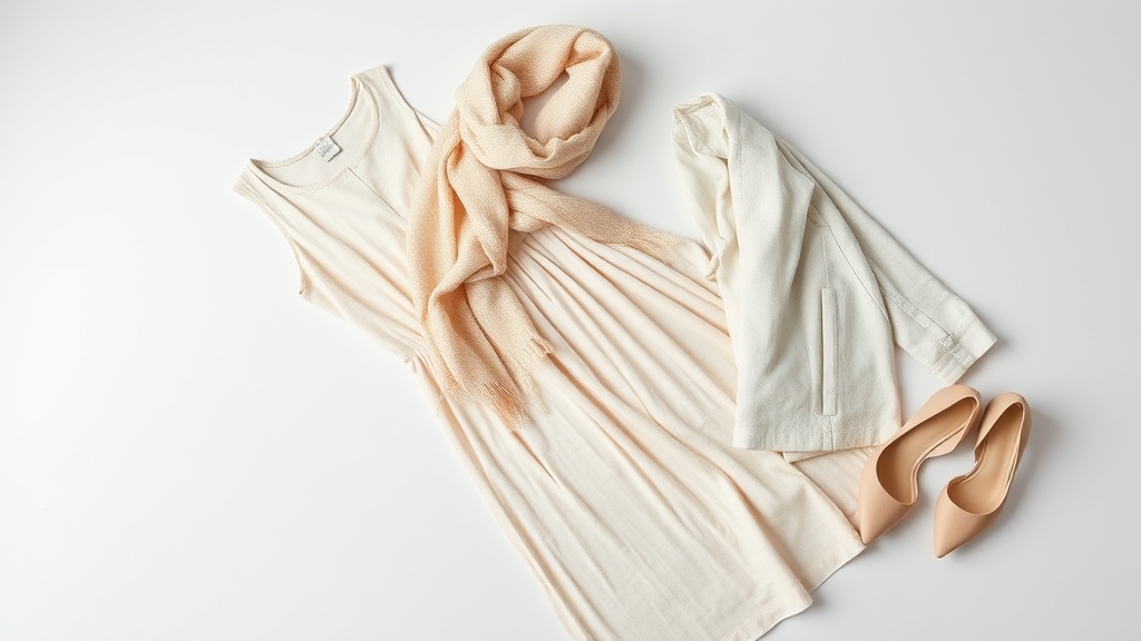 podnieść styl sukienki ecru