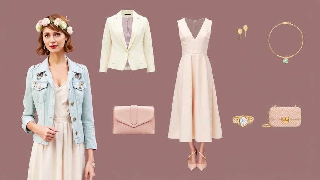 Nakrycia głowy podkreślają ecru sukienkę