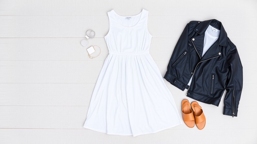 wybór kurtki do sukienki