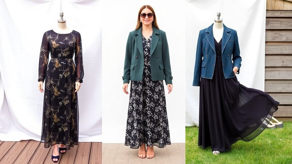 Wybór kurtek do sukienek