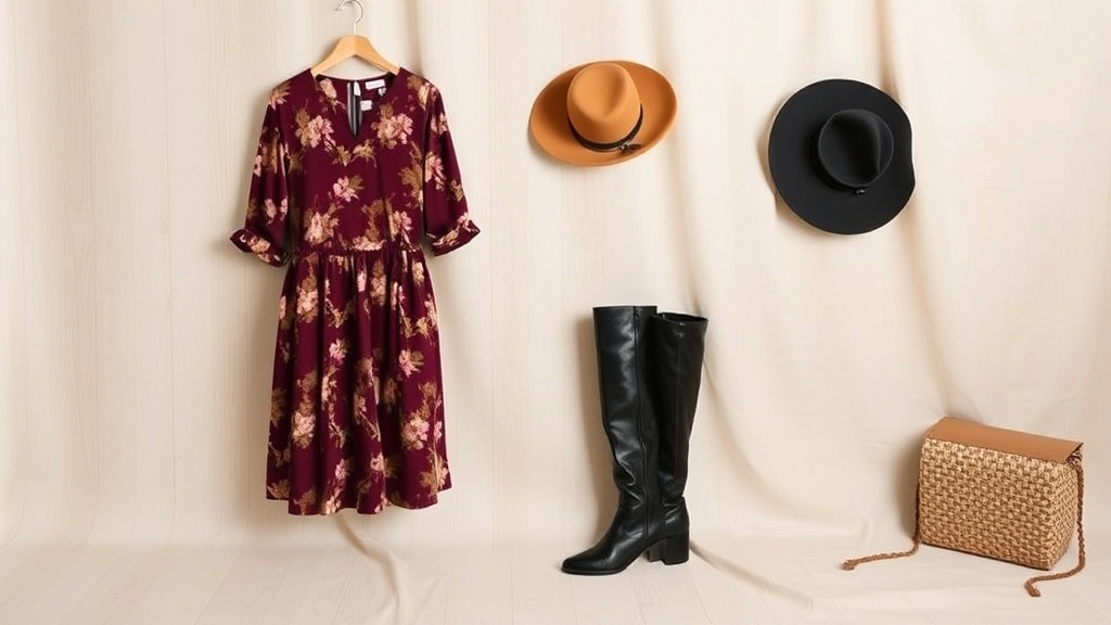 Sukienki midi z kozakami za kolano