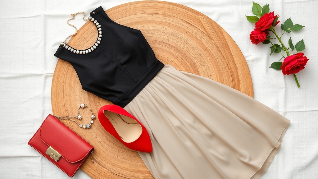 pomysły na monochromatyczne czerwone stroje