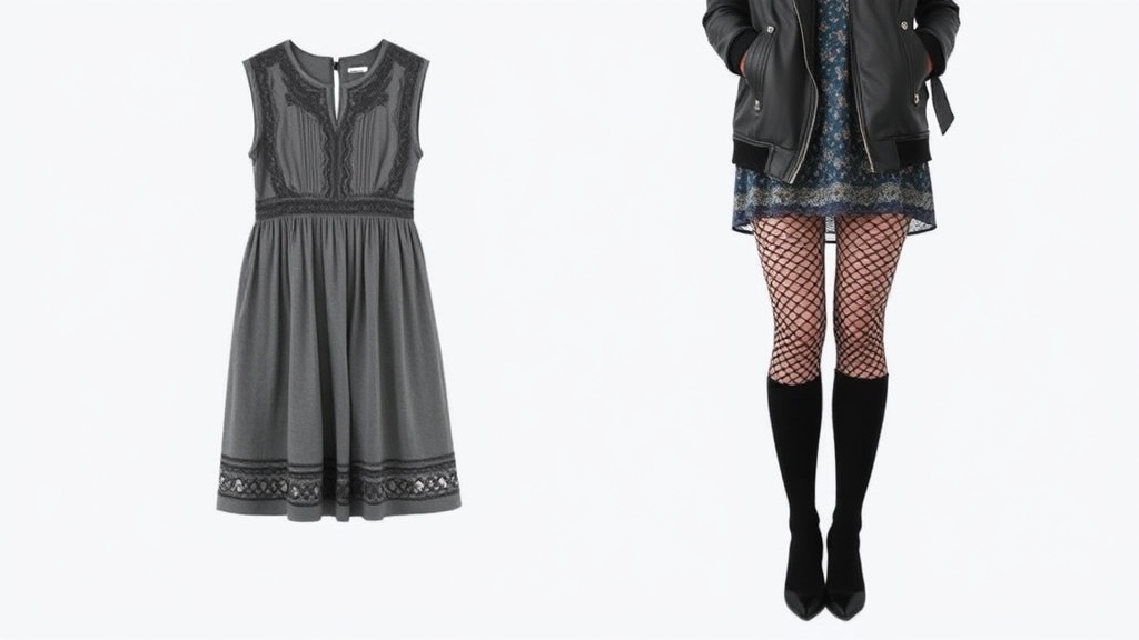 wskazówki dotyczące stylizacji wzorzystych rajstop