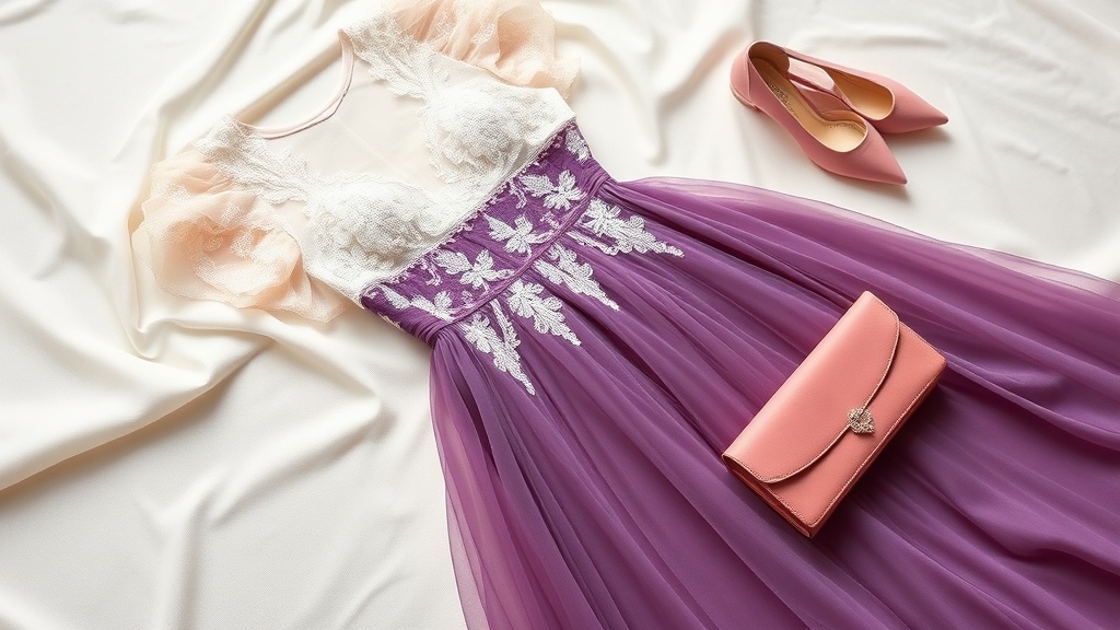 tkaniny sukni ślubnej na sezon