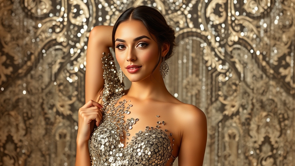 elegancja cekinowa na Andrzejki