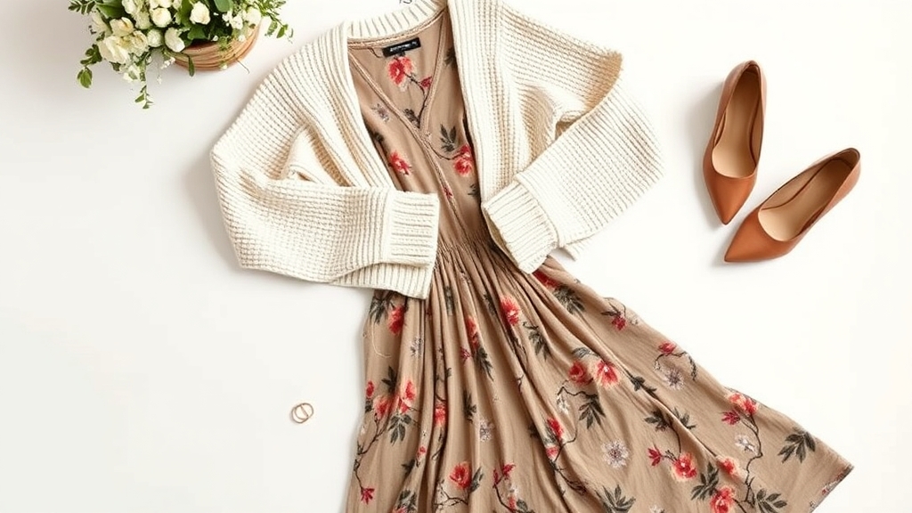 wskazówki dotyczące łączenia swetra i sukienki