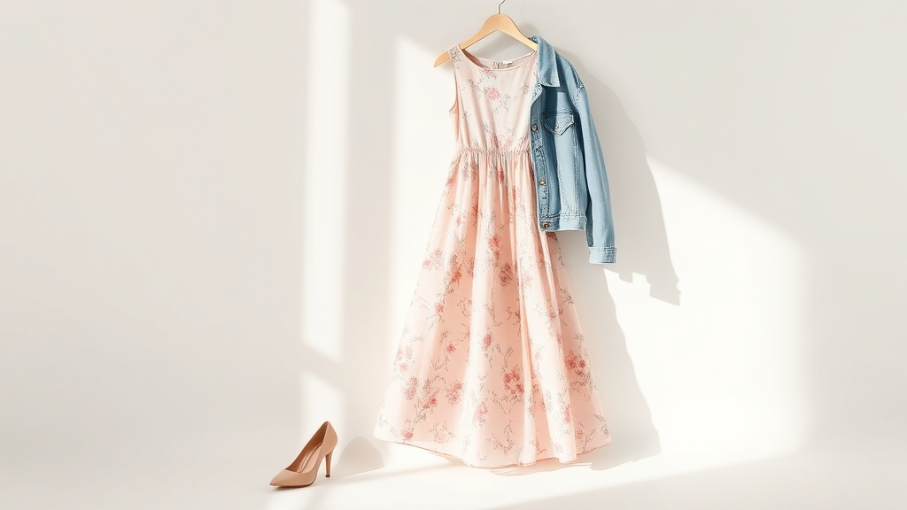 używając sukienki w zdaniach